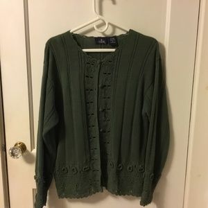 OBR crochet embellished sweater